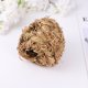 thumbnail image 4 of 3pcs Choza de hierba tejida natural Casa de hierba de paja Bird Cubby Nest Cage Juguetes para Bunny Rabbit Hamster Gerbil Chinchillas (Café), 4 of 5
