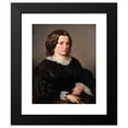 thumbnail image 2 of Jan Matejko 15x18 Black Modern Framed Museum Art Print Titled - Portrait of Maria Maurizio (1860), 2 of 5