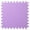 Purple, variant on Hgallory Cotton Foam Puzzle Plush Thick Floor Mats, Foldable Floor Rugs for Bedroom Kid Room Living Room, Solid Color Home Decor Floor Mat for Kids Children, 12"x12"x0.5", 1 Pack, Pink, Square