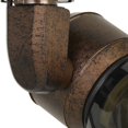 thumbnail image 3 of 10W Integrated LED Track Fixture with Polycarbonate Head, Bronze and Black- Saltoro Sherpi, 3 of 5