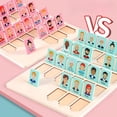 thumbnail image 4 of Tablero de madera Guess Game Who Am I Toy Guessing para niños mayores de 3 años, 4 of 6