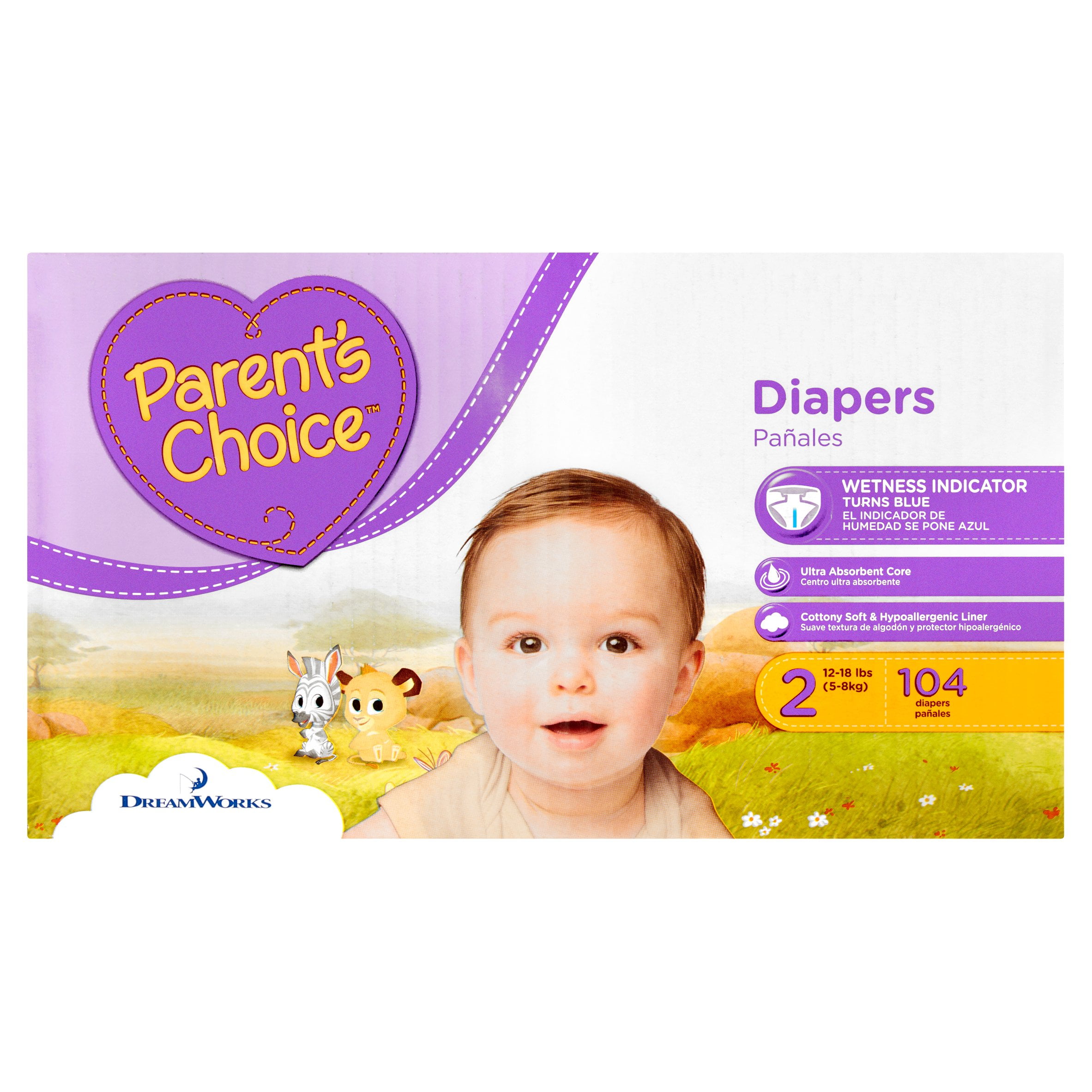 walmart parent's choice diapers size 3
