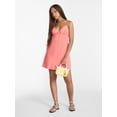 thumbnail image 2 of No Boundaries Embroidered Mini Dress, Women's XXS-XXL, 2 of 5