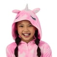 thumbnail image 4 of Saint Eve Kids Pajamas Onesie, Animal Hooded One Piece Sleepwear - Pink Unicorn, 4 of 4