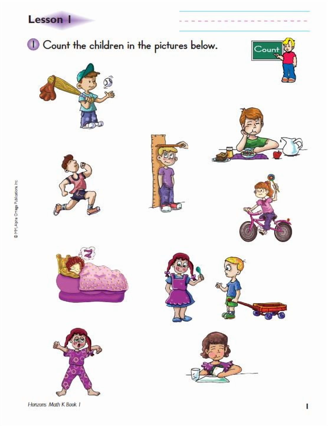 Horizons Kindergarten Complete Set (paperback)