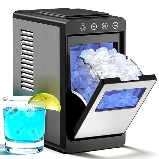 Máquina de hielo de sobremesa Antarctic Star, 26,5 libras/24 horas, 8 balas de hielo