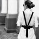 thumbnail image 3 of women suspender bowtie belt Shirt dress accessories braces brace bretelle ciclismo vintage prom cosplay Maid outfit, 3 of 5