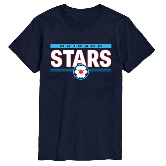 National Women's Soccer League - Chicago Stars Modern Club Short Sleeve Graphic T-Shirt