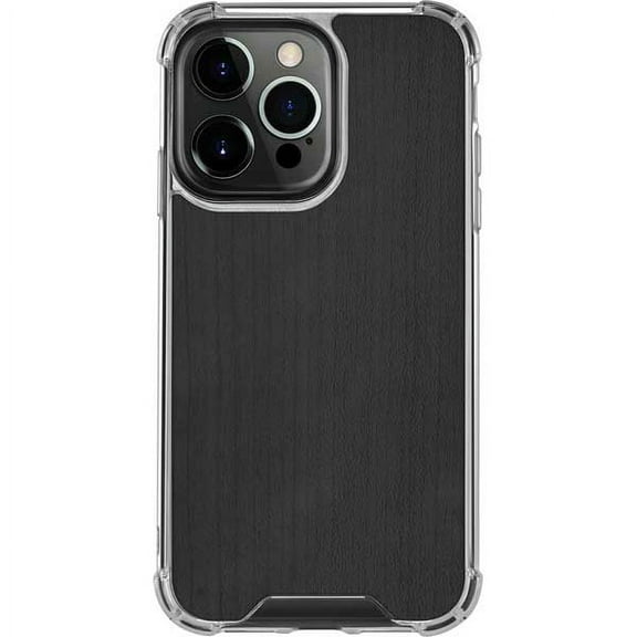 Skinit Wood Ebony Wood iPhone 13 Pro Clear Case