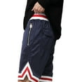 thumbnail image 4 of Ma Croix Mens Mesh Shorts Classic Fit Active Urban Hip Hop Shorts with Pockets Baseketball Sports Acticewear, 4 of 5