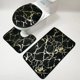 thumbnail image 2 of 3pcs Non-Slip Flannel Bathroom Mat - Soft and Comfortable Toilet Mat for Bathroom, Living Room, Bedroom - Prevents Slips and Falls, 2 of 4