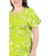 thumbnail image 4 of Vestido midi estampado Roman Fashion /Tallas Extras, 4343 (Lima) verde lima 36, 4 of 6