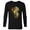 Black, variant on Marvel Avengers: Endgame Thanos Infinity Gauntlet - Long Sleeve T-Shirt for Men - Customized-Black