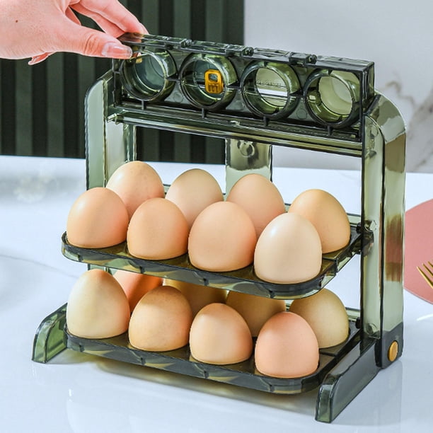 Caja de almacenamiento de huevos Soledad Bandeja de almacenamiento de huevos Verde