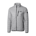 thumbnail image 2 of Men's Cutter & Buck Gray UCF Knights Citronaut Rainier PrimaLoft Eco Insulated Full-Zip Puffer Jacket, 2 of 3