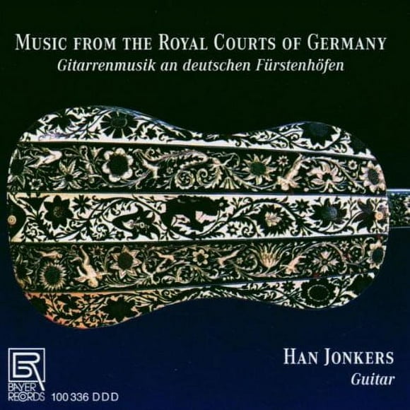 Han Jonkers - Musique pour les Cours Royales d'Allemagne Œuvres pour Guitare (CD)