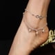 thumbnail image 4 of Guardurnaity Infinito símbolo brillante simulación perla pie descalzo tobillera pie cadena mujer joyería accesorios de moda Ropa, zapatos y accesorios Miscelánea No.01 Guardurnaity PS5870-01, 4 of 6