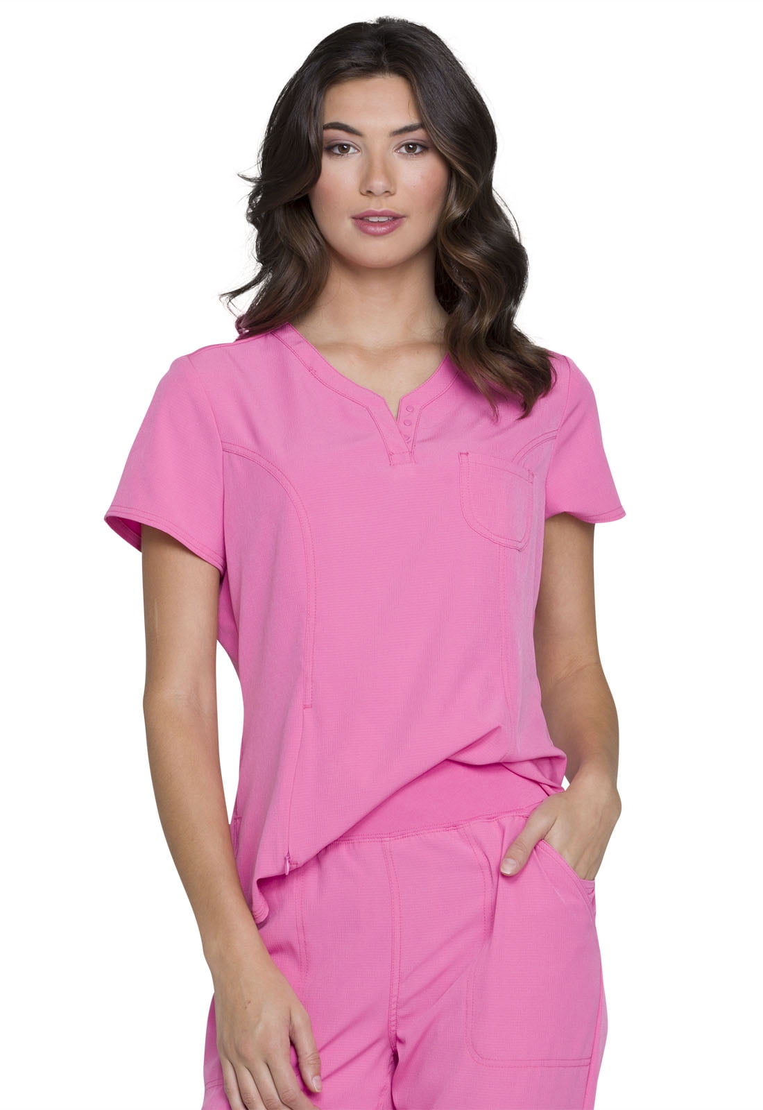 Scrubs Heartsoul Short Sleeve Scrub Top 20710 PNKH Pink Party Free Shipping 