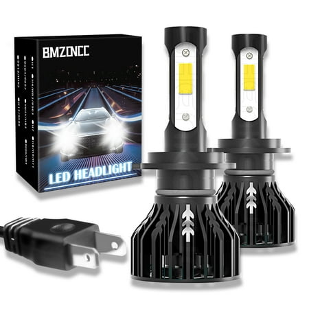 BMZONCC for BMW X3 2004-2015 2016 2017 2018H7 LED Headlight Bulbs, 70W 8000 Lumens IP68 Waterproof, 2 Pack