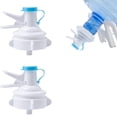 thumbnail image 1 of 2pcs Water Dispenser Valve Reusable Plastic Faucet For 55mm Drinking Bottle, 1 of 4
