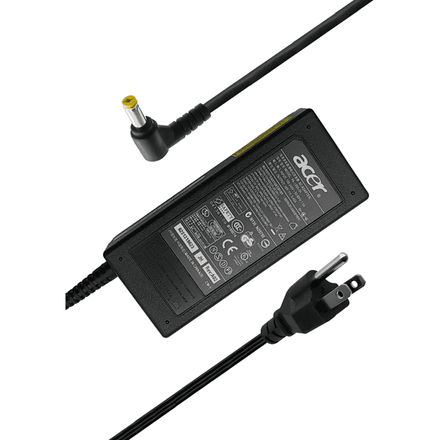 Cargador Compatible para Laptop Acer 19V 3.42A (Punta 5.5mm*1.7) Marca Siafu SIAFU Cargador Acer/Punta Amarilla/ 19v 3.42a