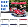 Foldable Handcart Roof,Canopy for Wagon Attachment,Handcart Awning