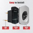 thumbnail image 3 of Wall mount for Type 2 cable, electric charging station organizer, silver accessory, 3 of 5