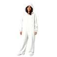 thumbnail image 5 of Men Cozy Full Zip Hooded Jumpsuit â Unisex Onesie Sleepwear â Essential Men's Clothing for Halloween Winter Casual (Sizes S-XXXXL), 5 of 8