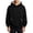 Black, variant on Chiccall Mens Hoodie Long Sleeve Colorblock Hooded Sweatshirts Outdoor Casual Athletic Loose Fit Sweatshirts with Pocket