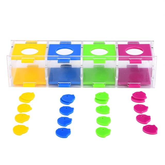 Juguetes coloridos para loros, aves interesantes, entrenamiento de inteligencia, juego interactivo, rompecabezas, juguete