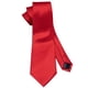 thumbnail image 4 of Set de corbata extra larga Barry.Wang 150 cm de seda roja, 4 of 7