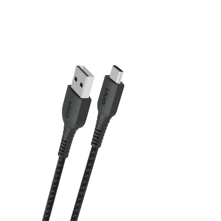 onn. 10ft USB to USB-C Braided Charging Cable photo 1