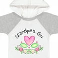 thumbnail image 4 of Inktastic Grandpa's Girl Heart Flowers Girls Baby Bodysuit, 4 of 5