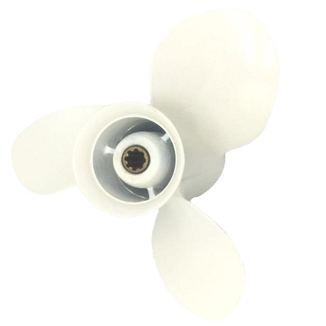 Hélice de Barco 1 / 4x11 ,9-15-20HP 3 Motores de Hélice de Motor Accesorios de Motor Fueraborda Marino de Hélice de Barco Cola Hélice para barcos
