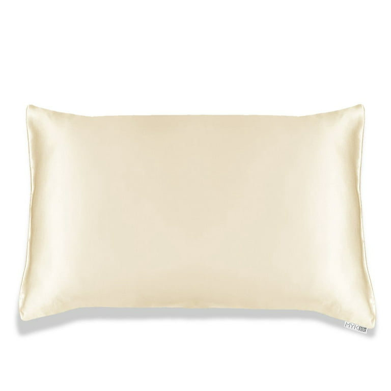 MYK Silk Pure Natural Mulberry Silk Pillowcase, 19 Momme with Both