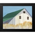 thumbnail image 2 of Tillmon, Avery 18x15 Black Modern Framed Museum Art Print Titled - Wheat Fields Green Crop, 2 of 5