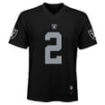 thumbnail image 2 of Youth Ashton Jeanty Black Las Vegas Raiders Replica Player Jersey, 2 of 3