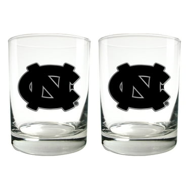 North Carolina Tar Heels 15oz. Legacy Rocks Glass Set