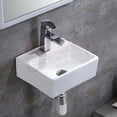 thumbnail image 2 of Paquete Completo DE Lavabo Esatto® Econokit Luft C con Llave y Desagües Listo PARA Instalar, 2 of 2