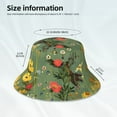thumbnail image 4 of Daiia Botanical Garden With Cats Pattern Bucket Hat - Trendy Cotton Sun Hat for Beach, Golf, Fishing - Fun Outdoor Vacation Boonie for Men and Women, 4 of 9