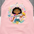 thumbnail image 3 of Disney's Encanto - Mirabel Floral Butterflies - Toddler And Youth Girls Raglan Graphic T-Shirt, 3 of 4