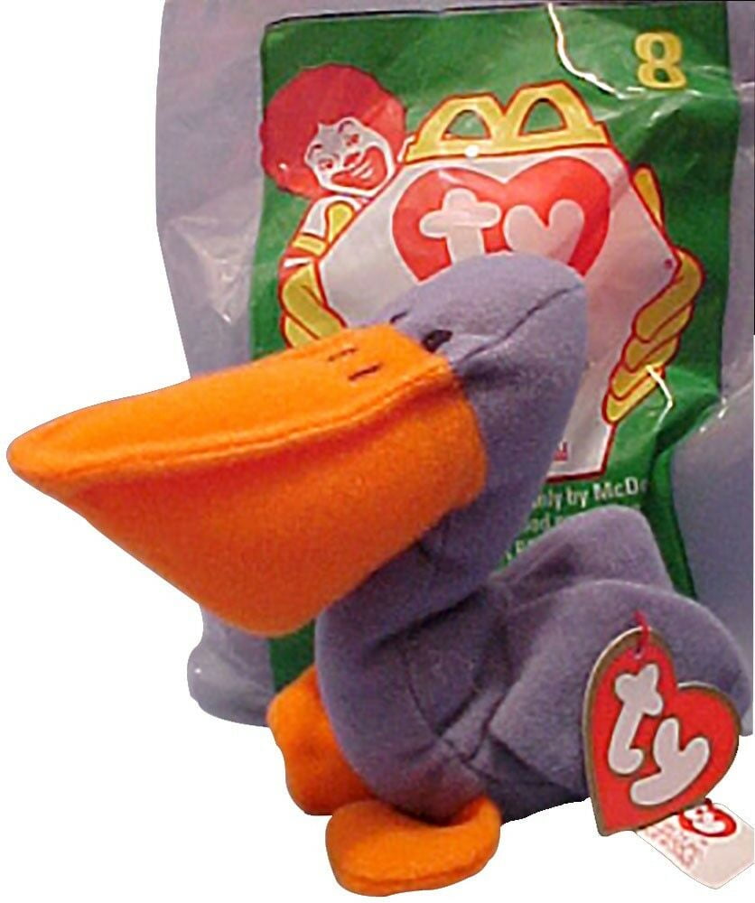 Beanie Babies McDonalds Scoop the Pelican Beanie Baby Plush 8