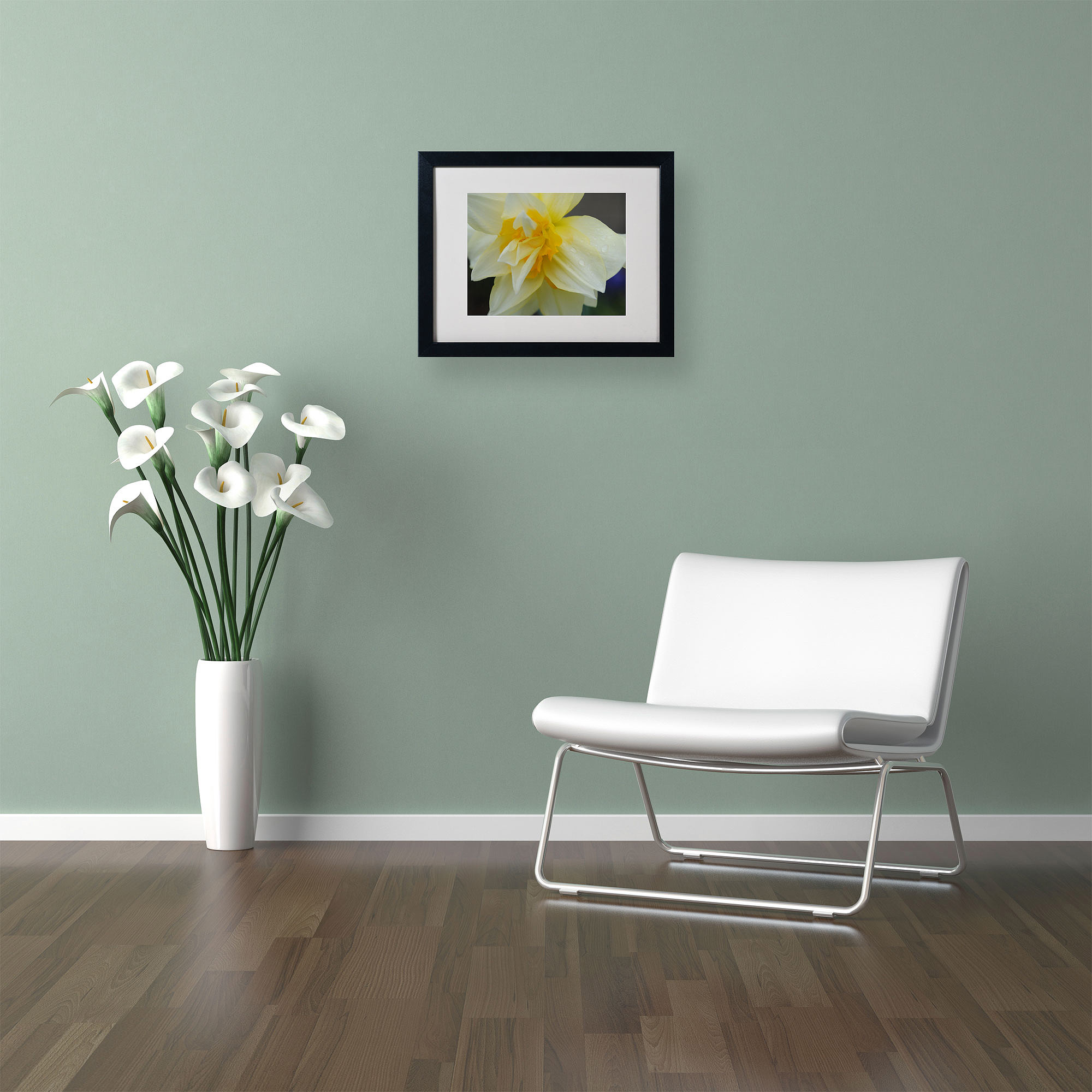 Trademark Fine Art "Sparkling Truth" by Monica Fleet, Black Frame