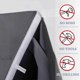 thumbnail image 3 of Blackout Door Curtain - Privacy Thermal Insulated Door Window Curtains Sidelight Curtain Tie up Shade, 3 of 4