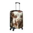 thumbnail image 6 of Cauagu Cow With Butterflies Print Travel Luggage Cover,Travel Dust-proof Suitcase Cover Softside Suitcase Protector for 18-32inch,Not Included Suitcase, 6 of 8