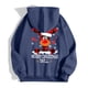 thumbnail image 5 of WILLBEST Sudadera con Capucha para Mujer, Estilo Casual, con Estampado Navideño, Cremallera, Manga Larga, Bolsillo y Cordón Ajustable Grande, 5 of 8