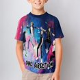 thumbnail image 5 of Boys Girls One Music Direc-,Ti0n T-Shirt Crewneck Short Sleeve Tee Shirt Tops for Kids Teens, 5 of 8
