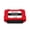 red, variant on 18 Gauge Brad Nail Organizer Case, Hard Shell Prevents Strip Breakage, Protective Tool Box Accessory