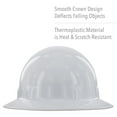 thumbnail image 2 of Fibre-Metal by Honeywell SuperEight Thermoplastic Full Brim Hard Hat with 8-Point Ratchet Suspension, Hi-Viz Strong Orange with Silver Reflective Tape -E1RW46A289, 2 of 7