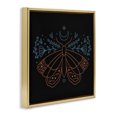thumbnail image 3 of Stupell Industries Eclectic Gold Floating Frame Canvas Art, 18 x 18, by Ahmed Sameh Hussein, 3 of 8
